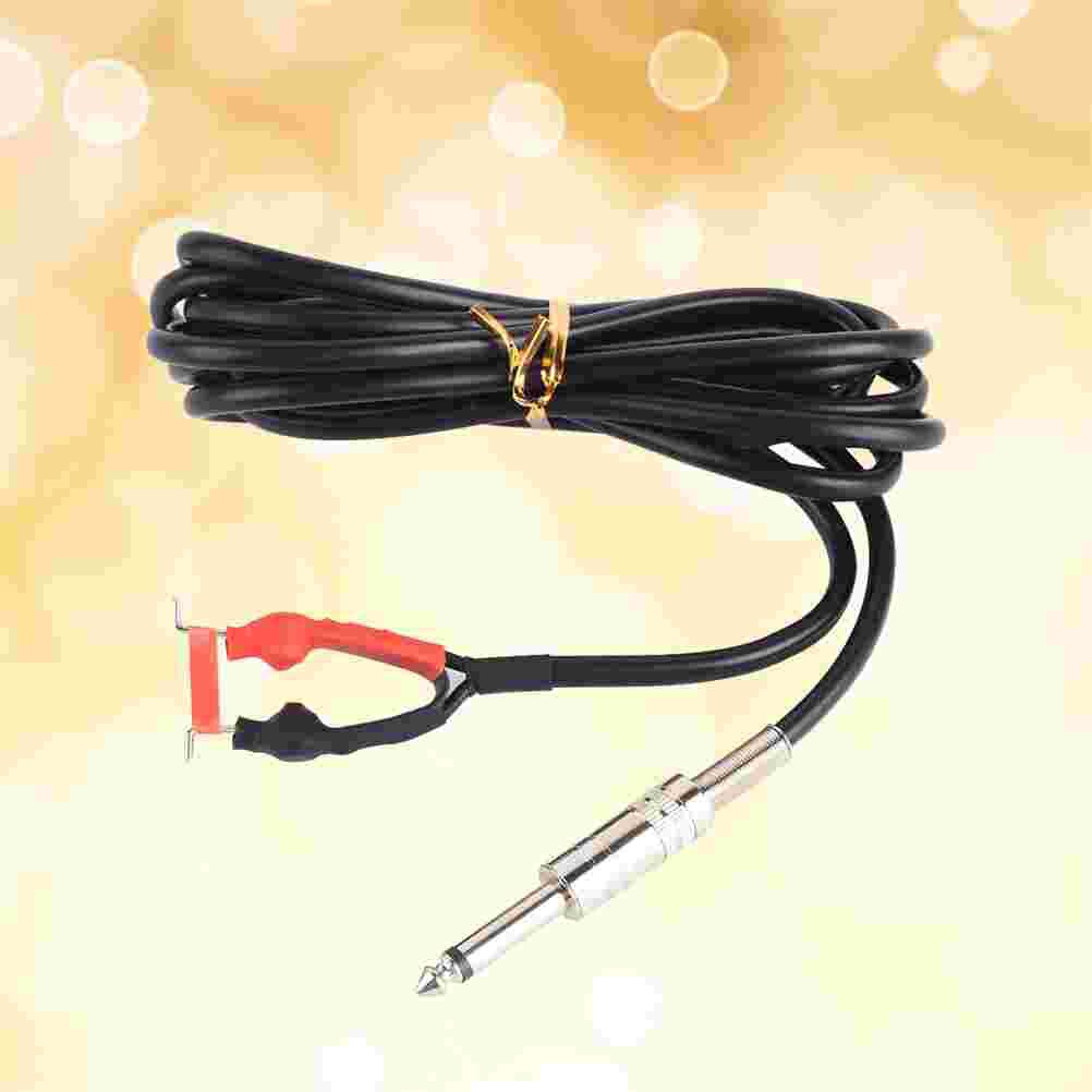 2.4m Clip Cords Silicone Heavy Duty Wire for Machine (Black): Default Title