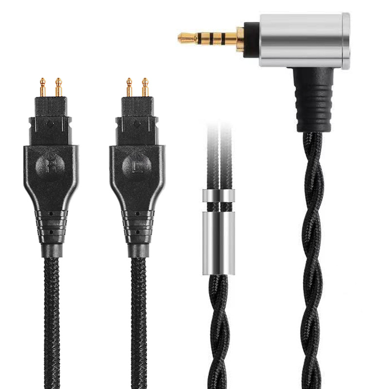 4.4mm 2.5mm BALANCED HD 660S Headphone Cable for Sennheiser HD650 HD600 HD660S HD580 HD545 HD535 Replacement Audio Cable Cord: Olive