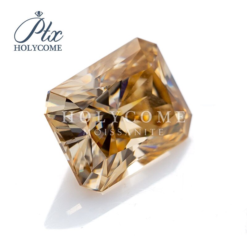 3x5mm 2020 gorąca sprzedaż światła szampana promienny kamień wysokiej jakości luźny moissanit dostawca fabryki bezpośrednie dostawy diamentowy pierścionek