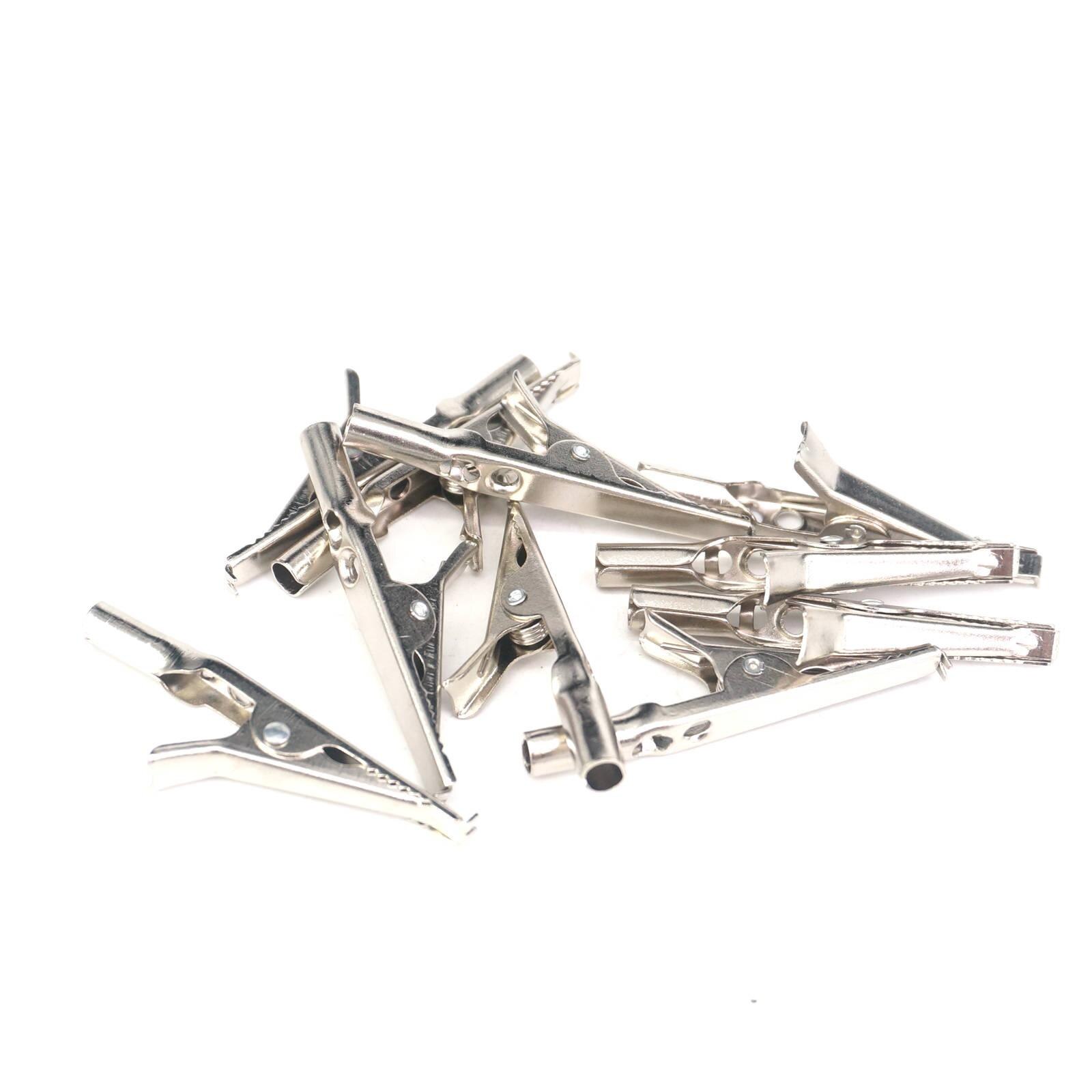 Alligator Clips 4mm Socket Connection and Solder Connection Fang Tooth Alligator CL4AGF20