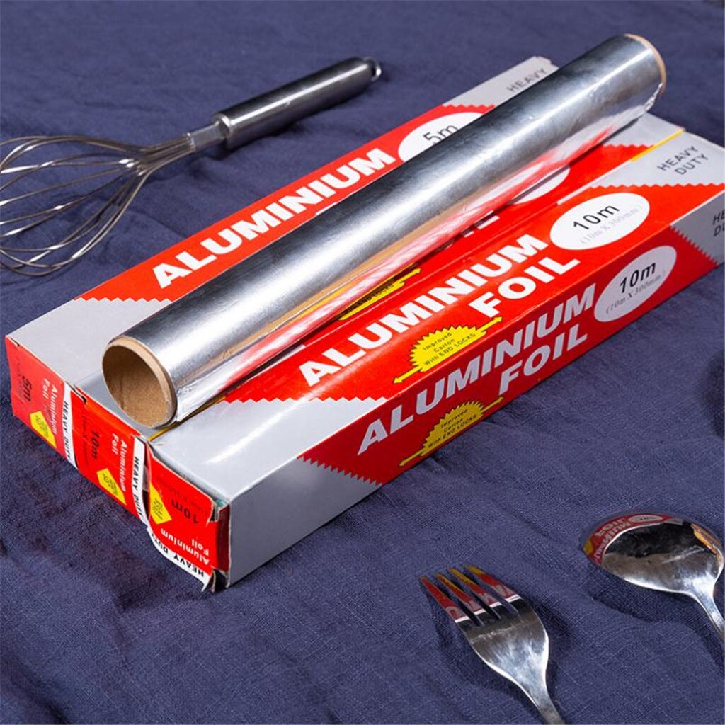 Aluminium Foil Roll Catering Food Wrap Grease Proof Kitchen Tin Foil BBQ Tin foil Baking Aluminum foil
