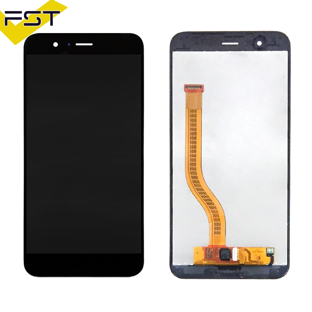 Huawei honor 8 pro lcd-kosketusnäyttö kehyksellä honor 8 pro display duk  l09 -vaihto