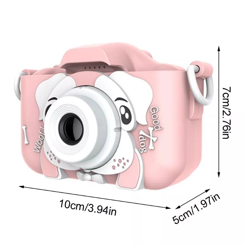 Mini Camera Kids Digital Camera Cartoon Toy HD Camera for Kids Educational Children's Camera Toys for Boy Girl Best
