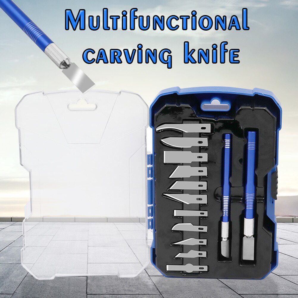 Flexcut Schnitzmesser Set 11-tlg. | Craft Carver Set Mit Werkzeugrolle | Für Holz, Basteln & Schnitzerei | Hergestellt In USA