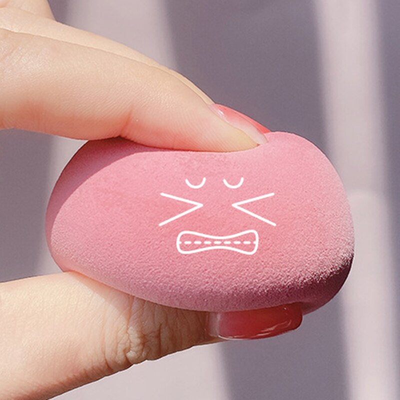 4Pcs/box Makeup Blender Cosmetic Puff Makeup Sponge with Storage Box Foundation Powder Sponge Make Up Brush Beauty Tools