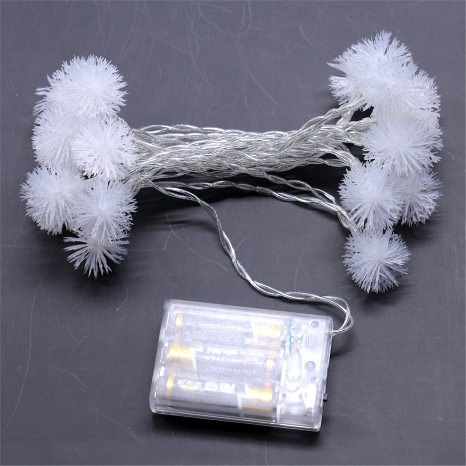 LED Snowflake twinkle string lights Christmas fairy lights Outdoor use Decorations for Year Xmas Wedding Room Party