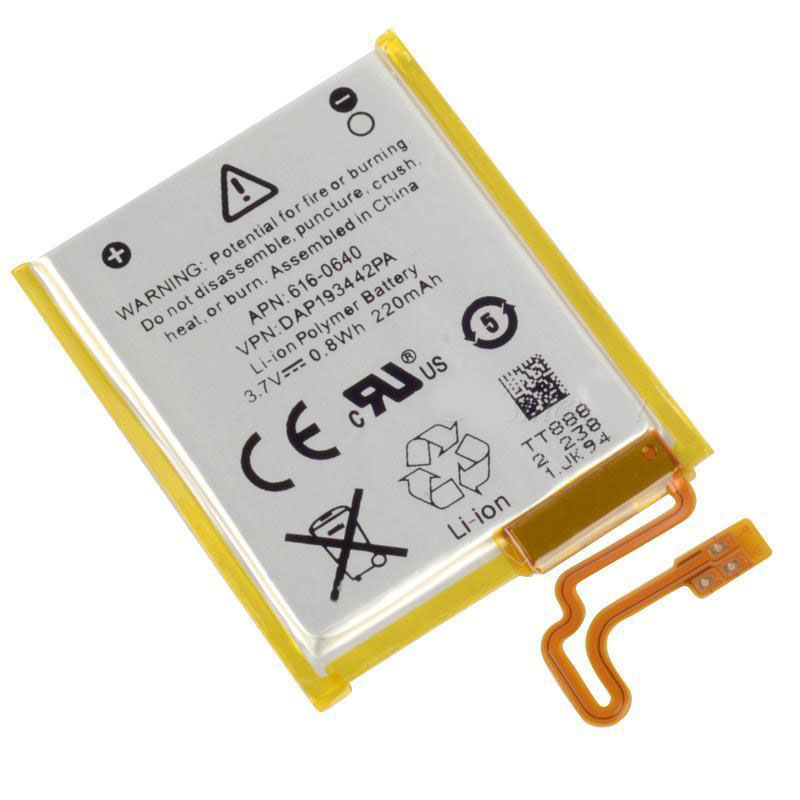 3.7 V Li Vervanging 330 mAh voor iPod Nano 7 7th Gen met Gereedschap