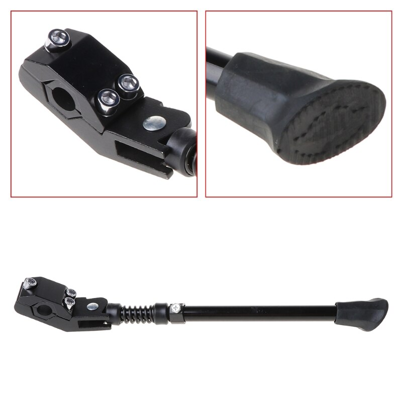 Verstelbare fietsstandaard mountainbike aluminiumlegering zij-achterstandaard  y4ub