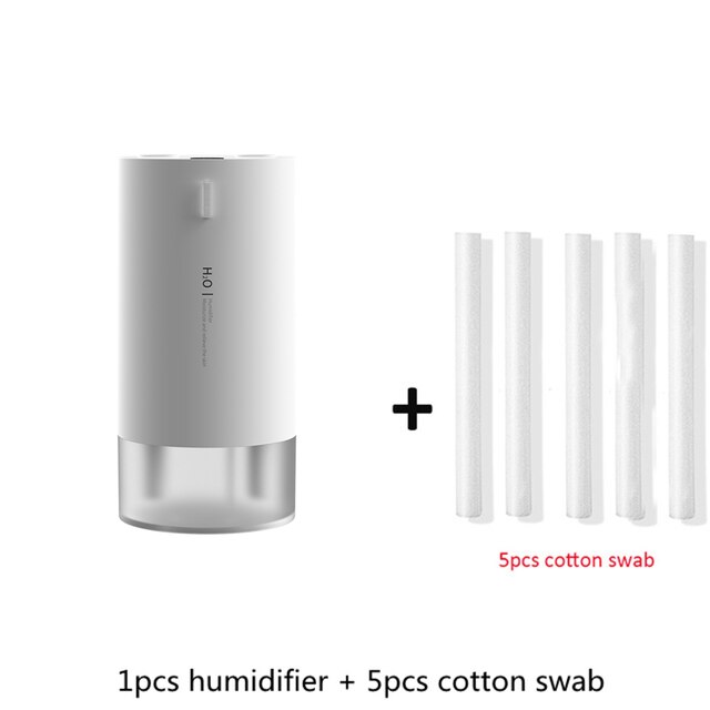 430Ml Draadloze Aromatherapie Humidifie Diffuser 2000Mah Batterij Oplaadbare Essentiële Olie Diffuser Auto Aroma Luchtbevochtiger Thuis: BB