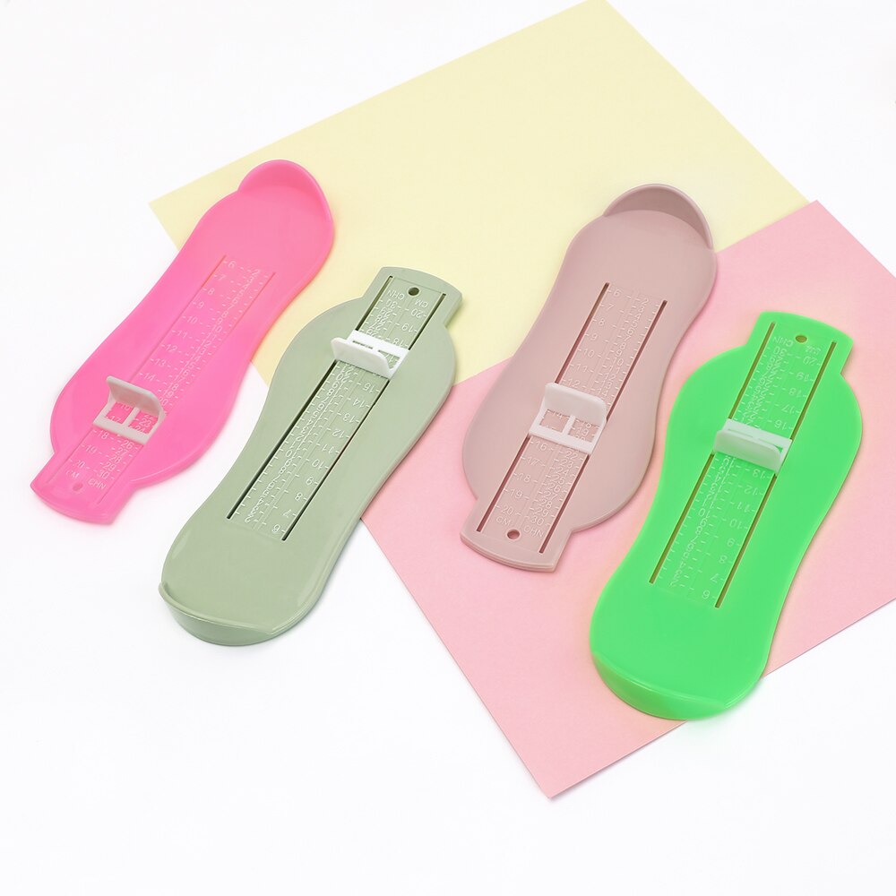 Baby Child Kids Foot Measure Infant Feet Measure Gauge Kid Shoes Size Measuring Ruler Tool Toddler Shoes Adjustable Range 0-20cm