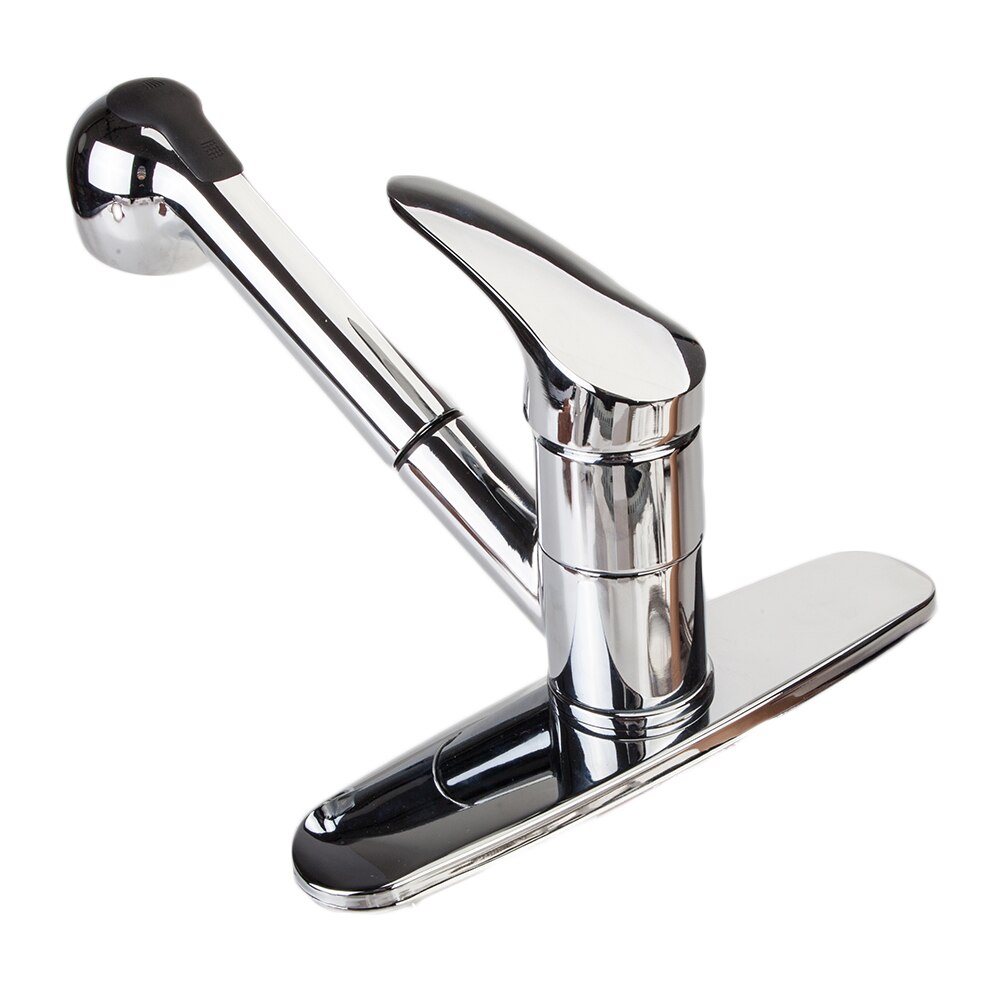 All Copper Kitchen Pull Chromeplate Faucet