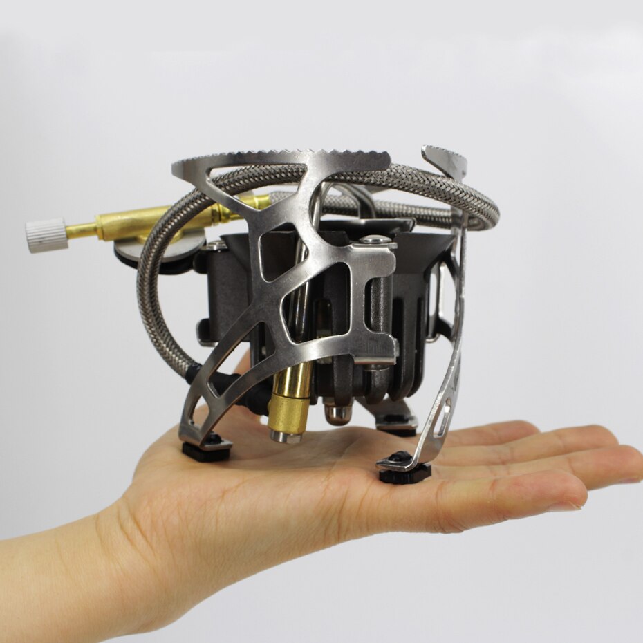 YINGTOUMAN Portable Oil&Gas Multi Fuel Stoves Outdoor Kerosene Stove Burners 1000ml Big Capacity Gasoline Stove