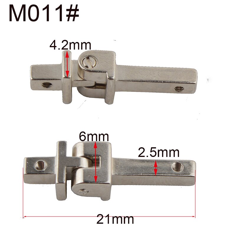 1pair spring hinge for acetate sunglasses,spring hinge for plastic eyewear 2models option: M011