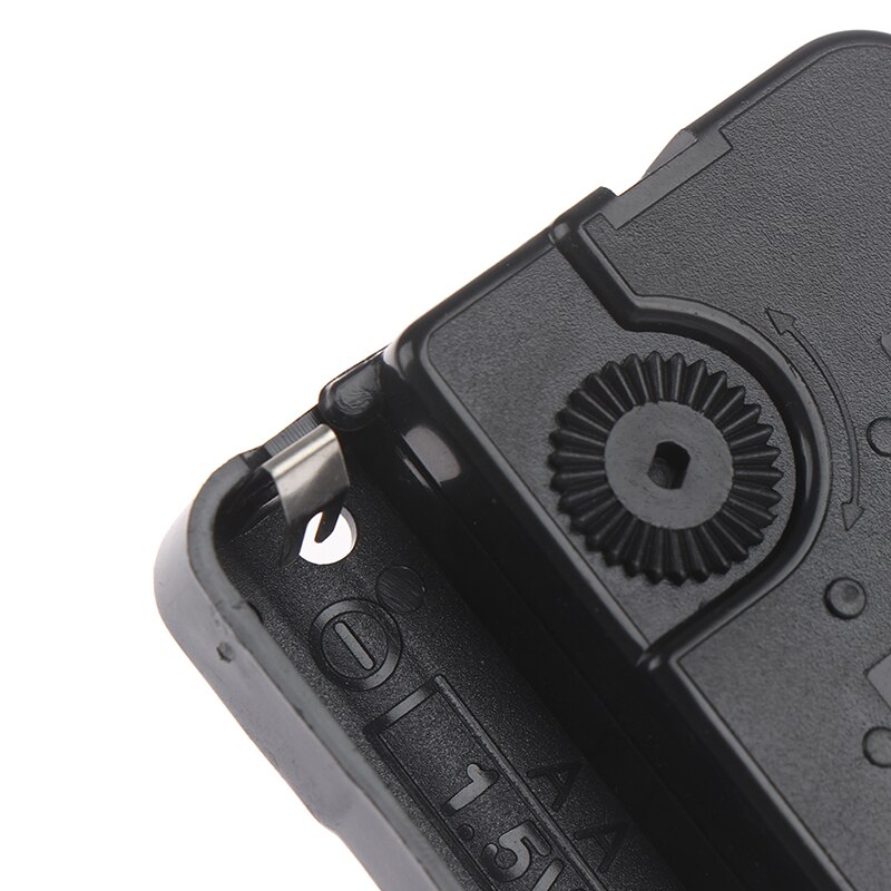 1Set DIY Silent Classic Black Quartz Watch Wall Clock Movement Mechanism Parts