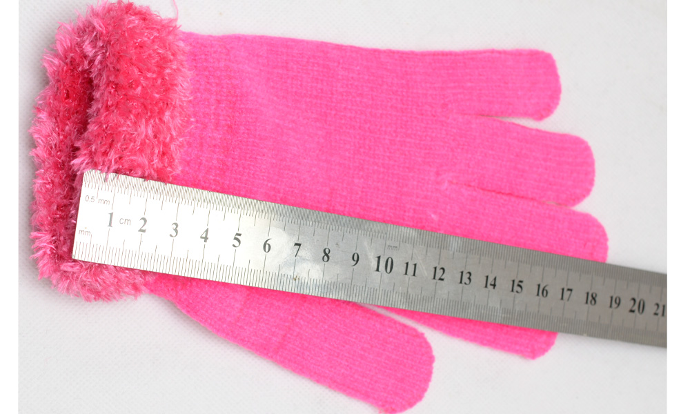 Unisex Otoño e Invierno hombres mujeres cálido guantes pluma pura manoplas suaves Guantes negro Rosa algodón Fitness guantes 2Cols