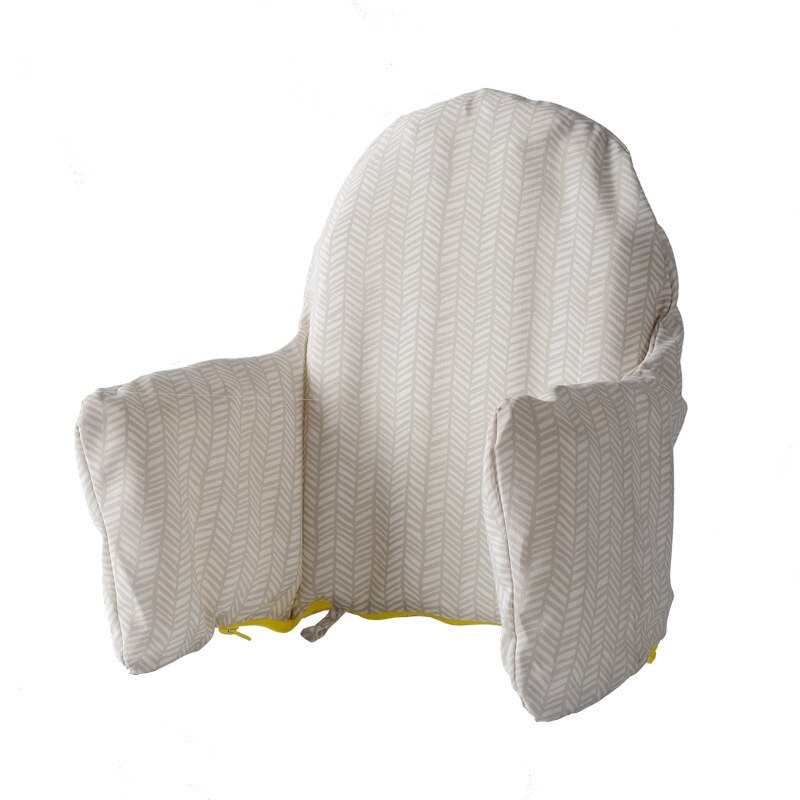 Easy Clean Baby High Chair Cushion Inflatable High Chair Cover Pad Reversible Supporting Cushion for High Chair Wipeable Cover