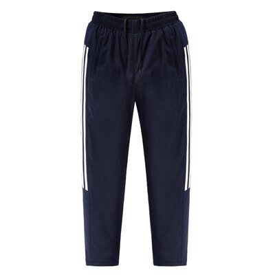 7XL 8XL Winter Sport Broek Mannen Warme Joggingbroek Dikker Fleece Voering Mannelijke Broek Polyester Plus Losse Thermische Gym Jog Broek: Blauw / 4XL