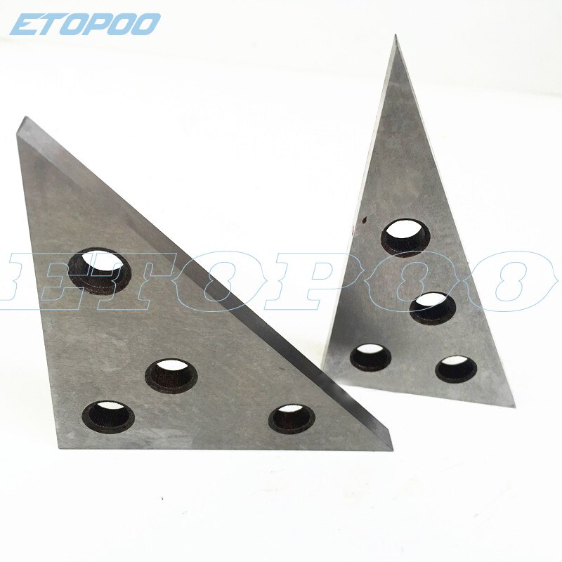 Precision Machinist Measurement Tool 2Pcs 30/45/60/90 Degree Angle Block Ruler Inch Metric Triangle Metal Block Angle