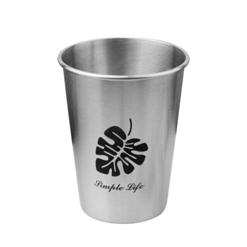 500 ml Stainless Steel Water Cup, Unbreakable Stackable Drinking Bottle, Suitable for Home, Travel, Camping: D1