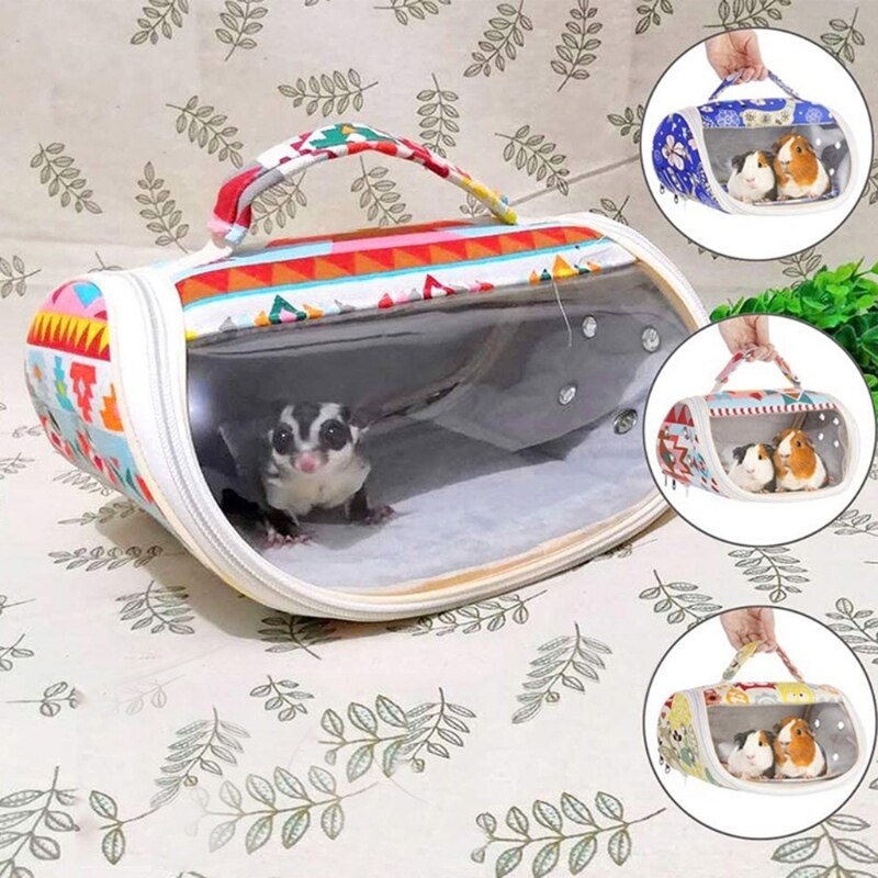 Sac de voyage pour Hamster et perroquet, sacoche de transport respirante pour furet de Chinchilla