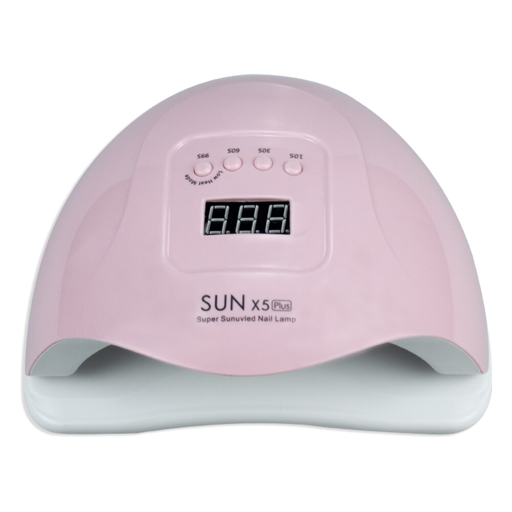 110W Zon X5 Plus Led Uv Lamp Nail 36 Leds Uv Lamp Voor Manicure Gel Vernis Manicure Machine Zonlicht 10S/30S/60S/99S Nagels Droger: Roze / VS