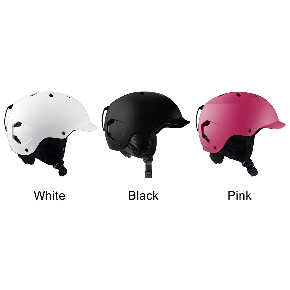 Casco de esquí para deportes al aire libre Unisex, ultraligero, ajustable, para invierno, Snowboard, antiimpacto, moldeado integralmente