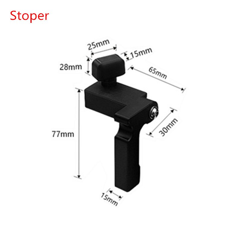 450mm Angle Miter Gauge Sawing Assembly Ruler Box Joint Jig Track Stop Limit Profile Fence Woodworking Tools Table Saw Router: Stoper