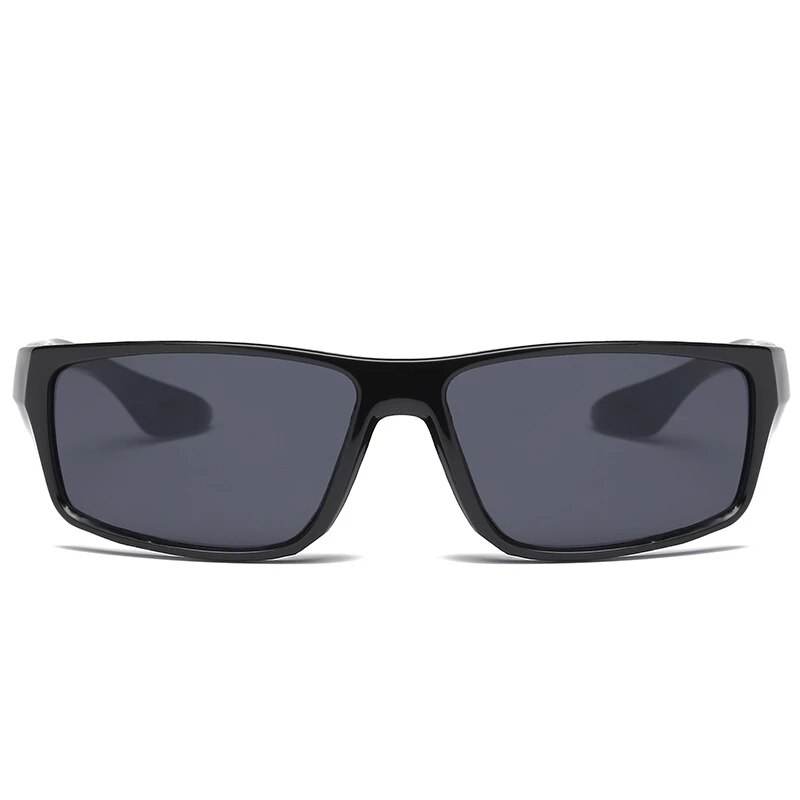 Anti Blendung Nachtsicht Brille Sonnenbrille Nacht Fahren Verbesserte Licht Gläser UV Schutz Polarisierte Sonnenbrille: Schwarz