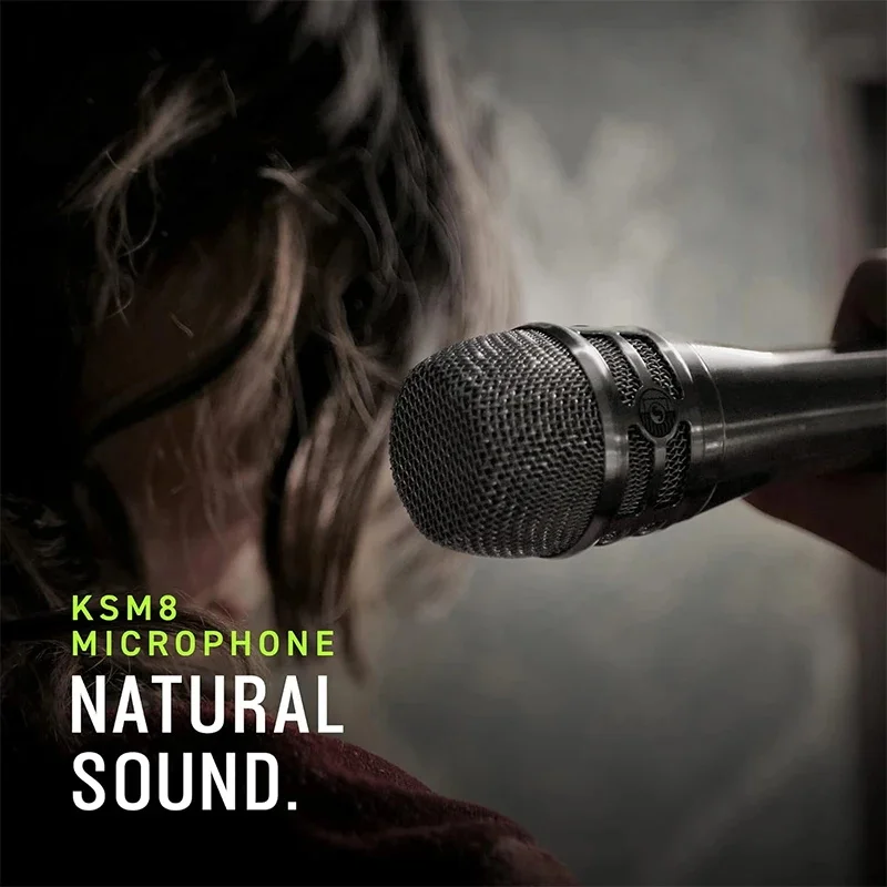 Ksm 8 superkardioid dynamisk vokalmikrofon til sceneopptreden kablet mikrofon til karaokeopptak sang