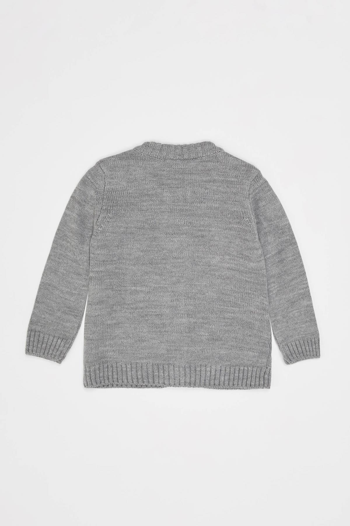 DeFacto Herbst BabyBoy Trikot Baby Junge Mit Reißverschluss Strickwaren Strickjacke Pullover Jumper Warm Casual Neue Season-R0677A220AU