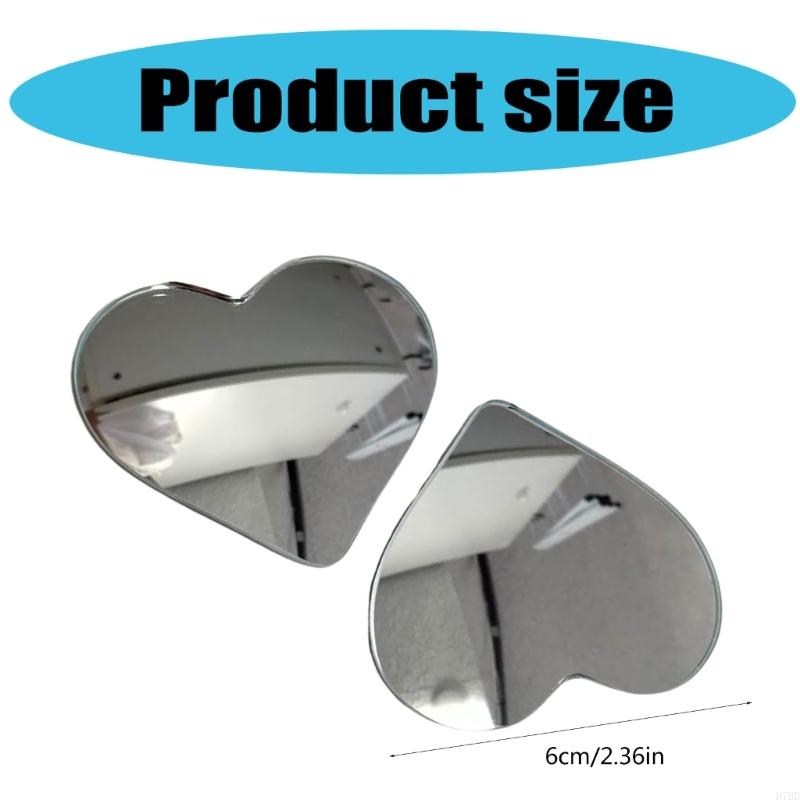 H7BD Auto -accessoires Hartvormige convexe achteruitkijk zijspiegel blinde vlekken spiegels