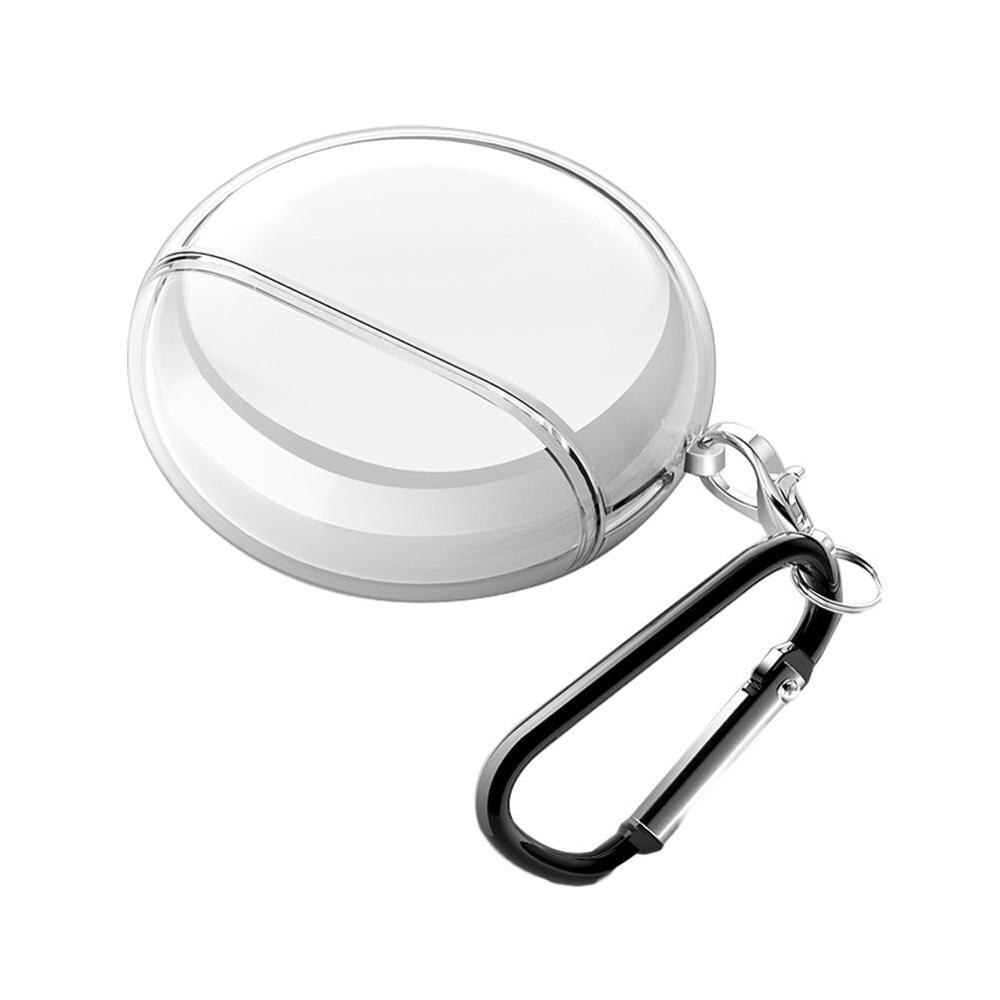 Hoesje voor huawei freebuds 3 oordopjes schokbestendig airbag bumperhoesje doorzichtig haakje voor honor flypods freebuds 2 pro hoesje: A