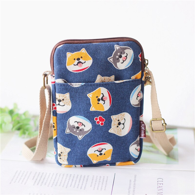 Dames mini schoudertas dames kleine canvas handtas totes dames casual vintage portemonnee tas bolsa feminina