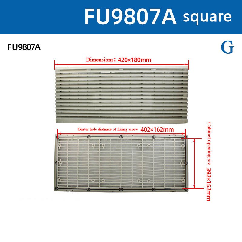 Ventilation fan filter shutter shutter exhaust fan filter grille air ventilation filter fan blower filter without fan dust