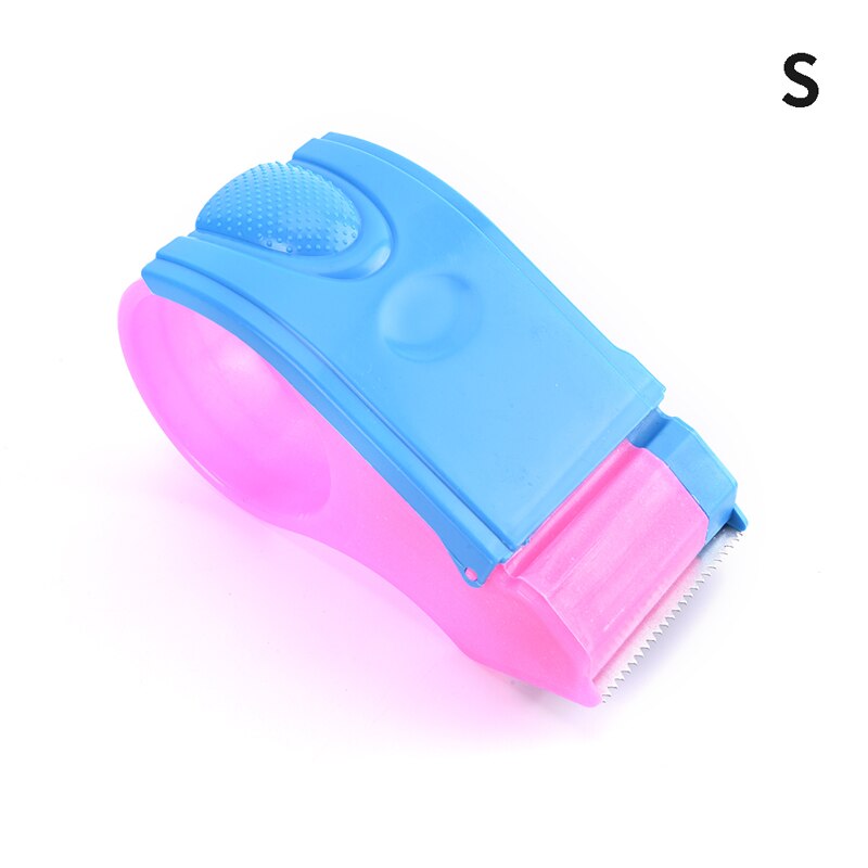 Dispensador de cinta de sellado de plástico, cortador de cinta de rodillo de ancho de paquete de embalaje, soporte de cinta de sellado, herramientas de máquina de embalaje Manual: JAOS0086-S