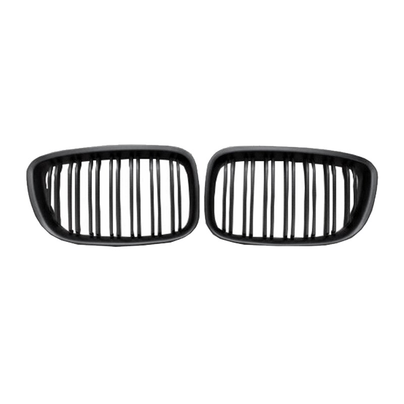Sportieve Grille geschikt voor BMW 3-Serie E90 en E91 vanaf 09/2008 (Facelift) dubbele spijl mat