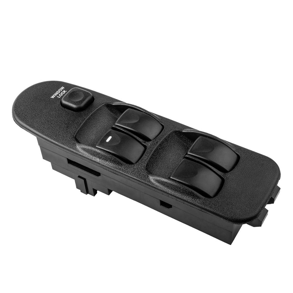 Schakelaar Ruitbediening Voor Mitsubishi Carisma 1995-2006 Voor Mitsubishi Space Star MR740599 MR792851 Switch Knop Auto: Black
