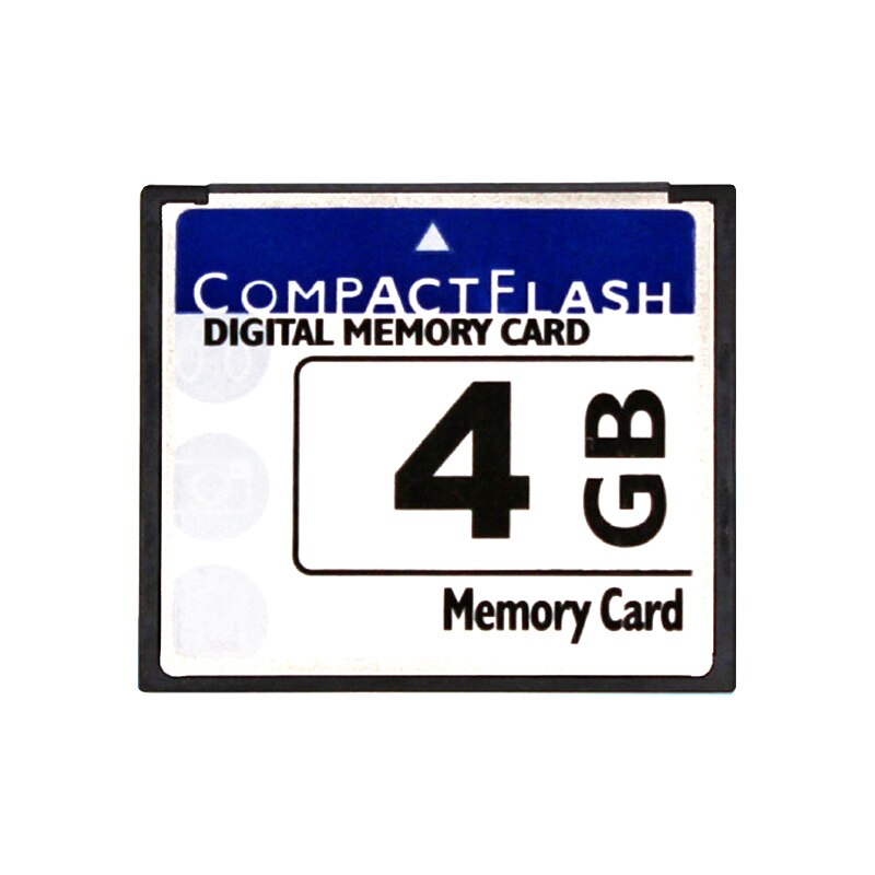 Originele Cf Geheugenkaart 64 Gb 32 Gb 16 Gb 8 Gb Compact Flash Digitale Geheugenkaart 4 Gb 2 gb 1 Gb 512 Mb High Speed Flash Card Voor Camera: 4GB