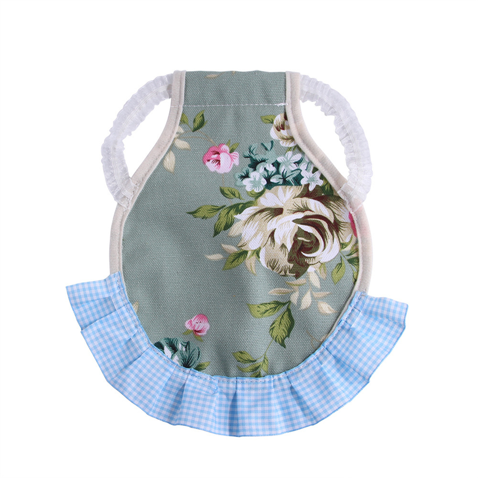 Gilet de poulet avec bande élastique en dentelle, tabliers de poulet, vêtements de Protection contre les picotements, fournitures de soins pour volaille, veste XHC88: Flowers / Ordinary