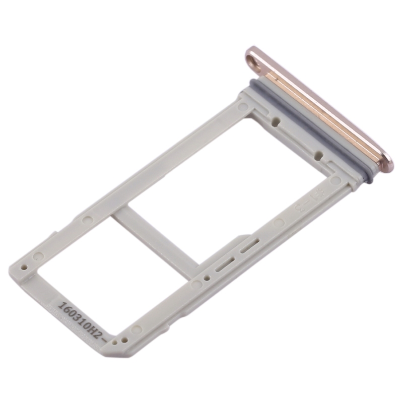 Plateau de carte double SIM pour téléphone Samsung Galaxy S7 Edge SIM1 + SIM2 + pièce de rechange pour plateau de carte Micro SD