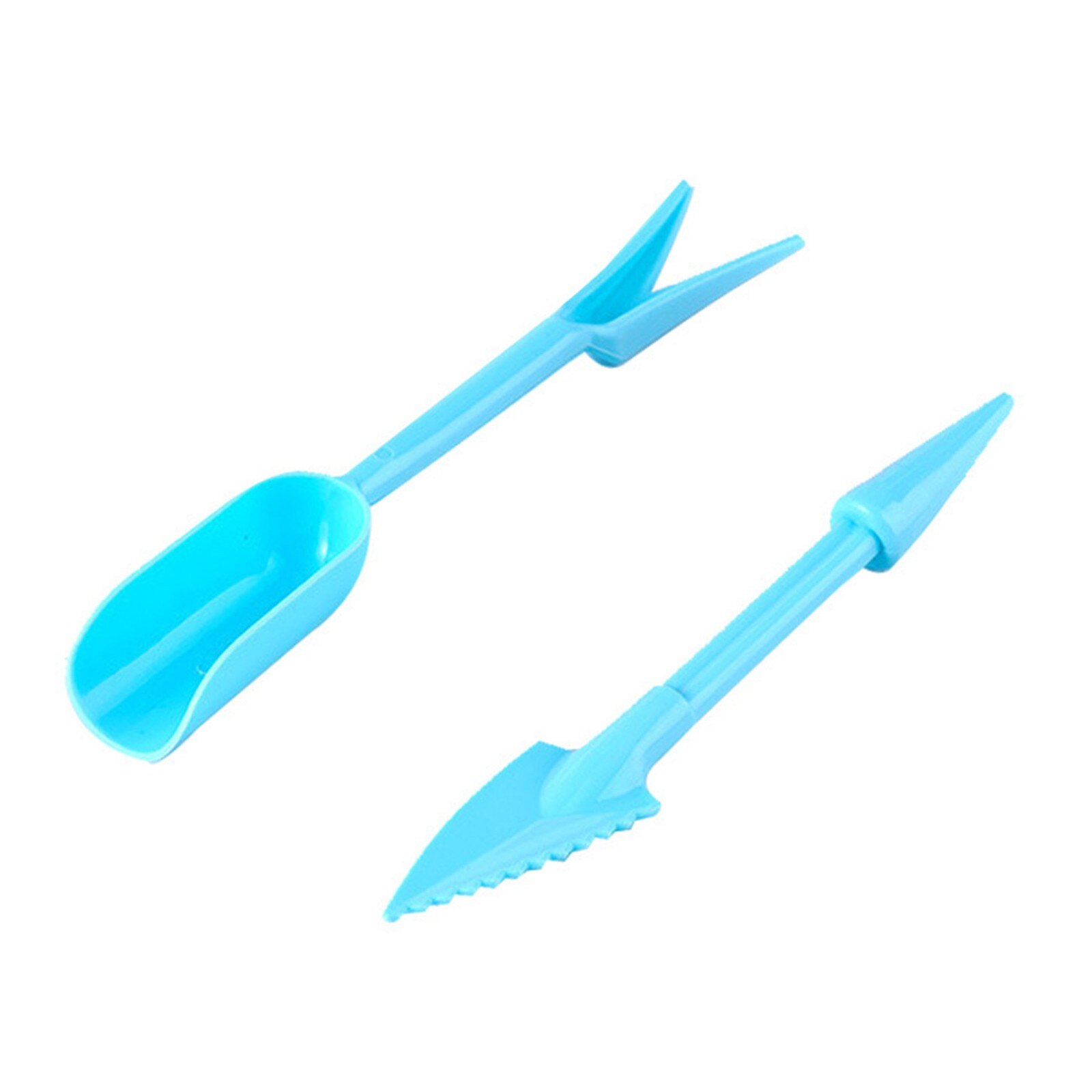 2PC Garden Small Shovel Planting Tools Transplanting Device Planters Digging Tool Seedling Garden Nursery Trays c50: A