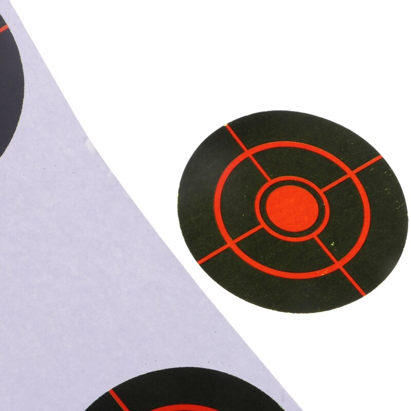 Rotolo adesivo Target diametro 7.5 Cm Splatter Target Stickers Set per Sport all&#39;aria aperta e al coperto