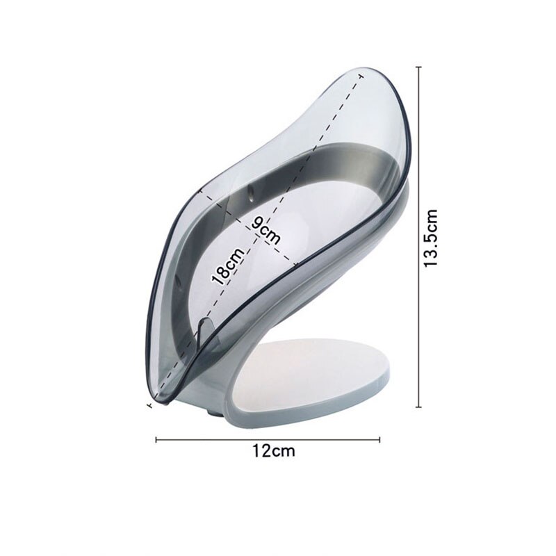 Jabonera con forma de hoja de , Fondo para jabón de baño, suministros de Soporte para Baño, Gadgets para ducha de baño, fácil de guardar, antideslizante, producto en oferta