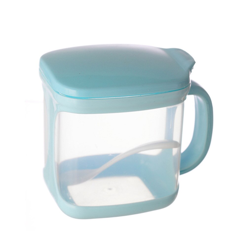 Caja de condimentos contenedores de almacenamiento botes de plástico para especias dispensador de sal azúcar Cruet JS22