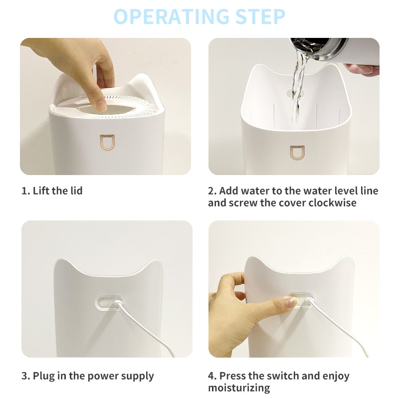 Luftbefeuchter 3000ml Hause ultraschall Aromatherapie Öl Diffusor Farbe LED-leuchten Starken Kühlen Nebel Hersteller für Büro