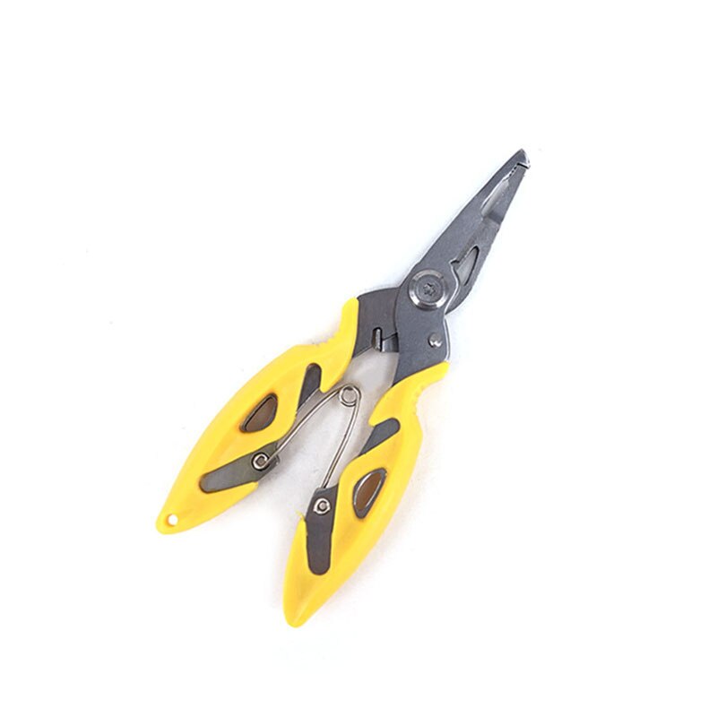 Multifunction Fishing Plier Scissor Braid Line Lure Cutter Hook Remover Fishing Tackle Tool Cutting Fish Use Tongs Scissors: D