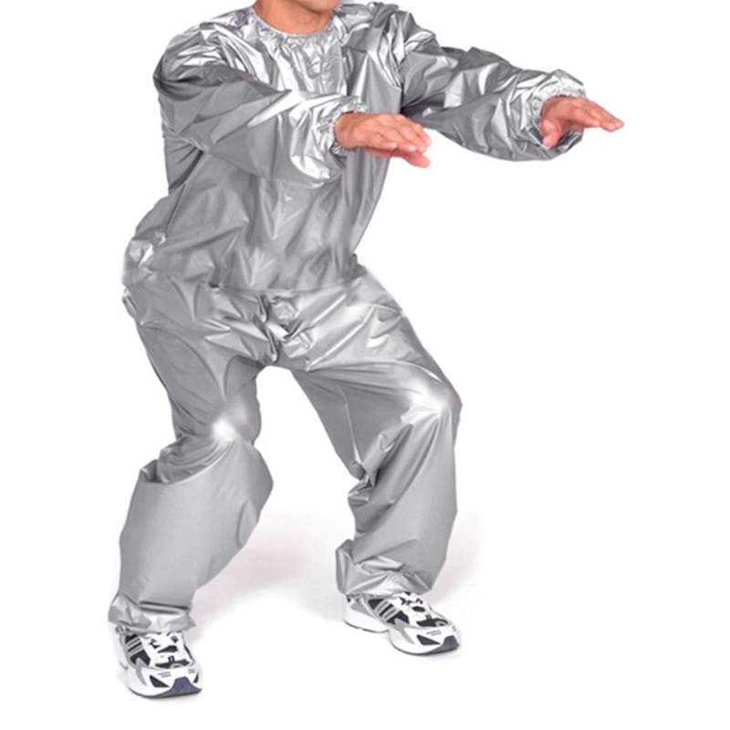 unisex PVC Sauna Anzug Fitness Gewicht Verlust Schwitzen Hohe Guality Sauna Anzug Sport Anzug Kalorien Plus Größe L-5XL Abnehmen Produkt