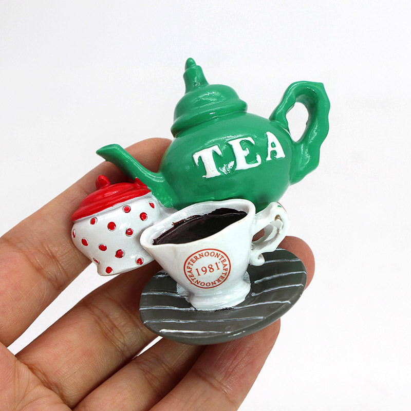 Imán de nevera biónico para alimentos, palo de refrigerador magnético , plátano, mango, fresa, zanahoria, modelo de taza, decoración de refrigerador