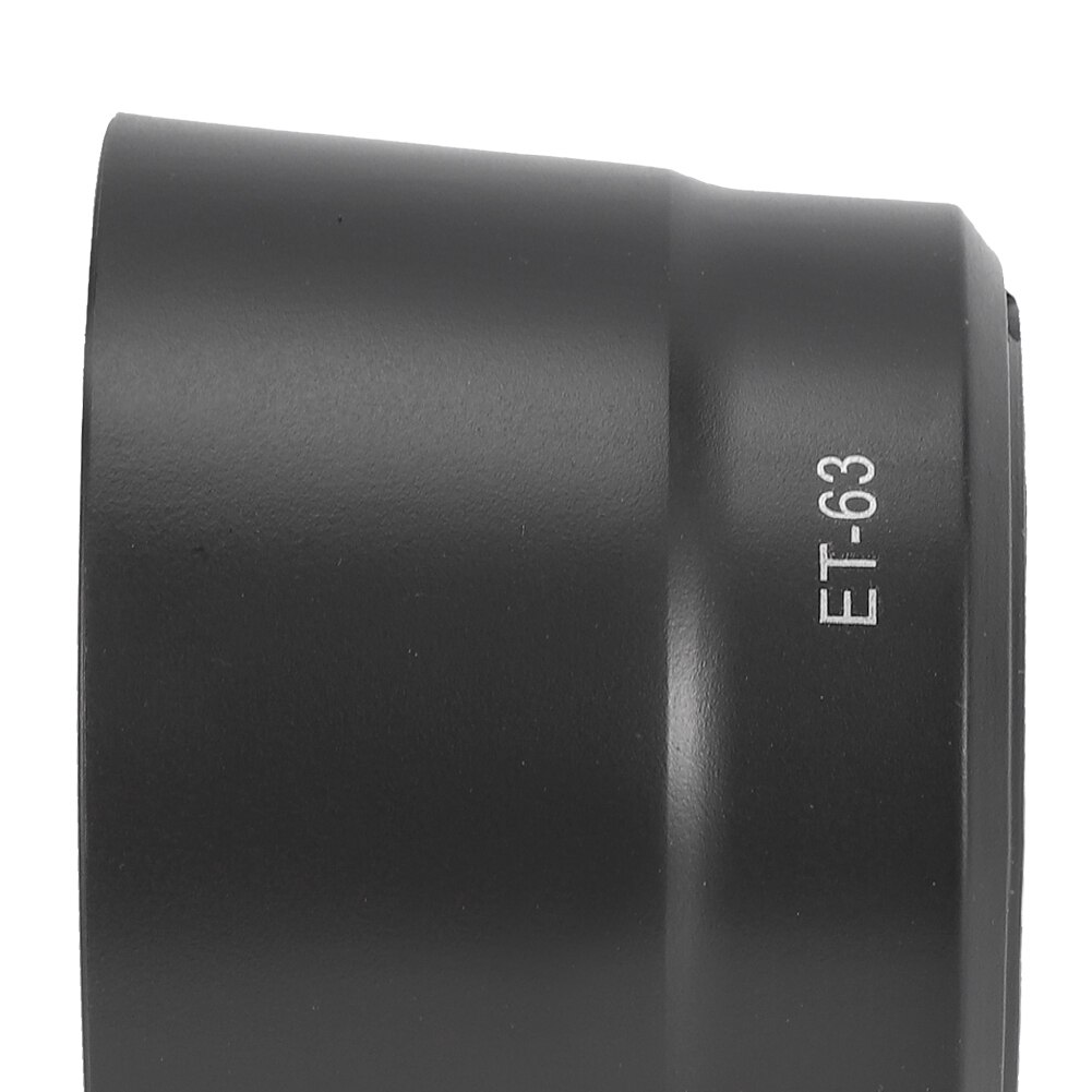 Accessoires de lentilles de pare-soleil et-63, support de caméra en plastique adapté aux objectifs ef-s 55-250mm f4-5 6 IS