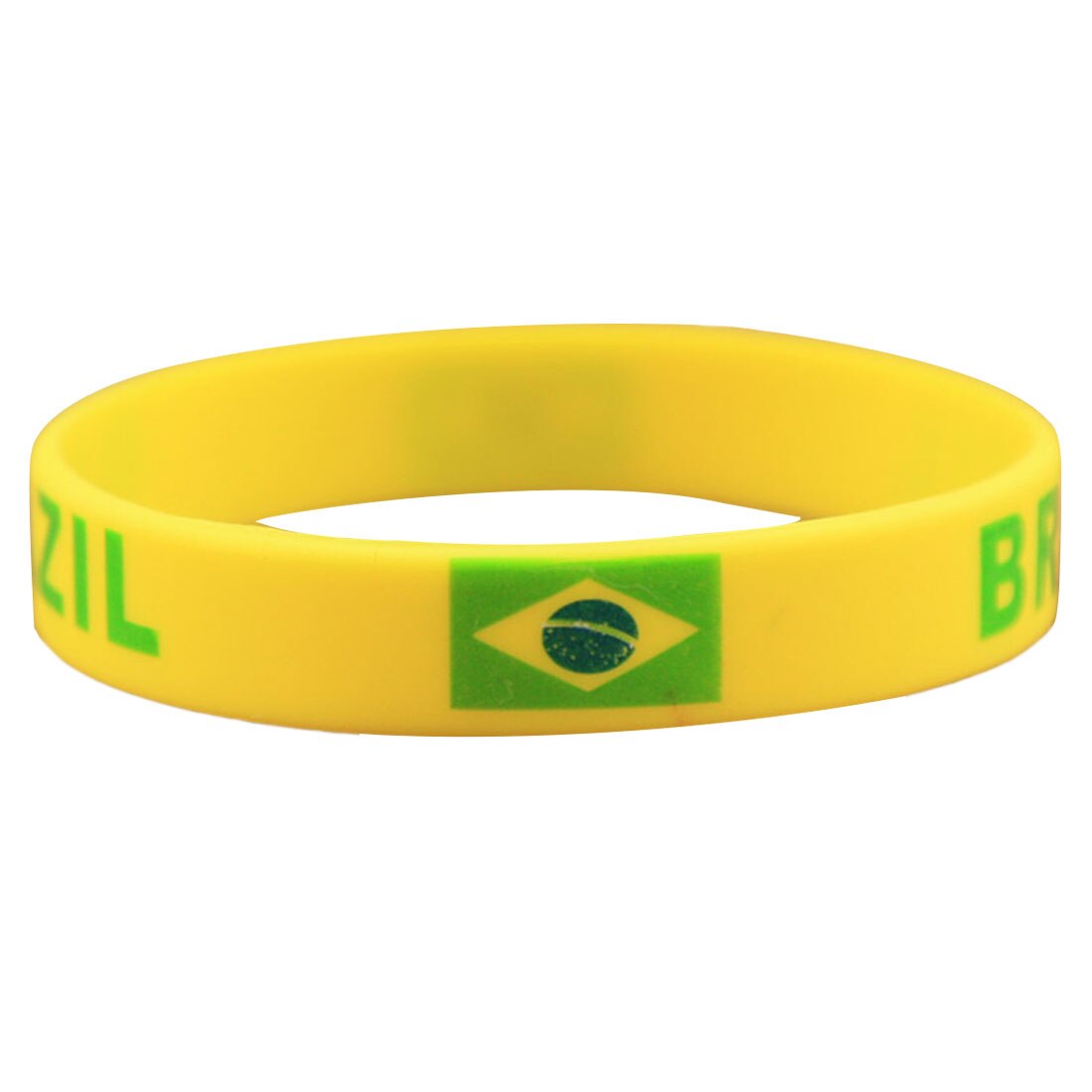 Brand 1pcs Football Fans Bracelet Soccer fan Accessories Football Silicone Bracelet Cheerleading supplies